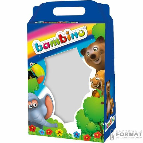 WYPRAWKA SZKOLNA DO SZKOŁY KREDKI PLASTELINA  KLEJ FARBKI 8el BAMBINO 2