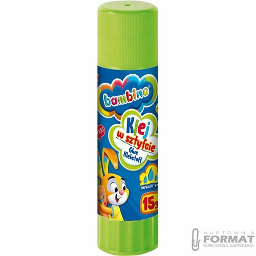 KLEJ szkolny w sztyfcie 15g BAMBINO 2
