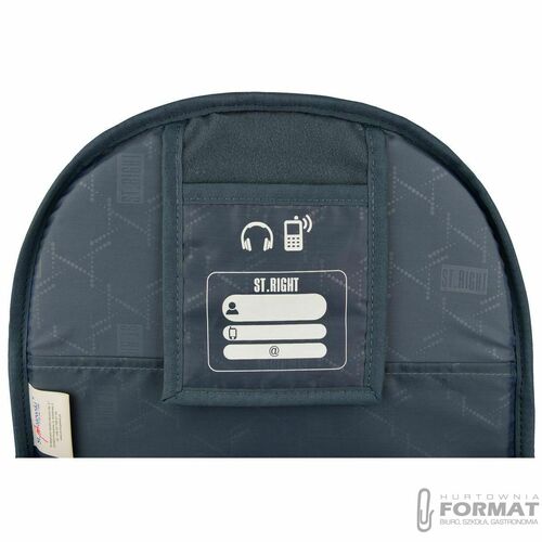 PLECAK 4-KOMOROWY STRIGHT BP-05 ST.NAVY BLUE VINTA 2