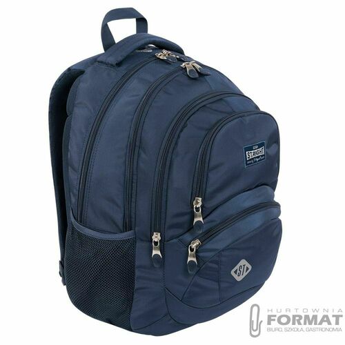PLECAK 4-KOMOROWY STRIGHT BP-05 ST.NAVY BLUE VINTA 3