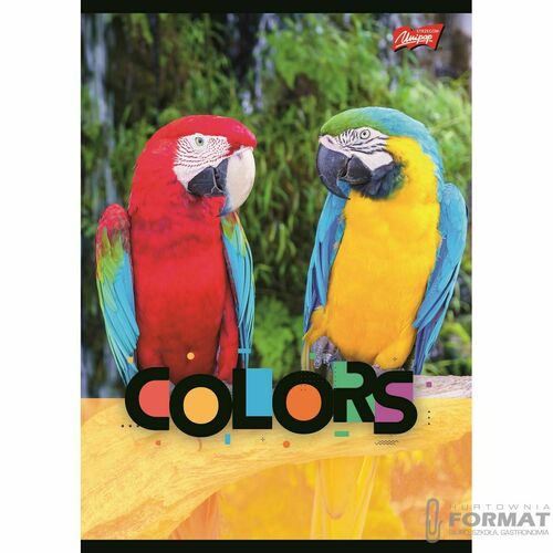 Zeszyt Unipap Exotic colors A5 32k. linia 3