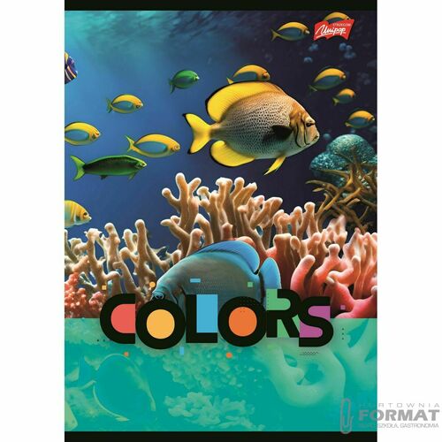 Zeszyt Unipap Exotic colors A5 32k. linia 4
