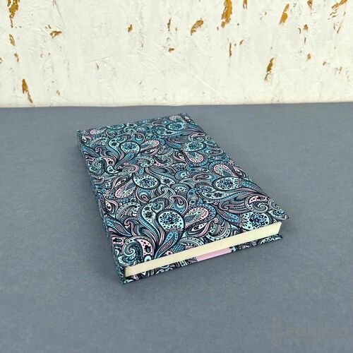 Notes notatnik A5 Soft Touch paisley turkus 3