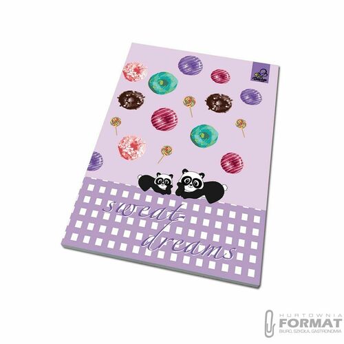 Notes A6 z poddrukiem Best Friends Forever zwierza 5