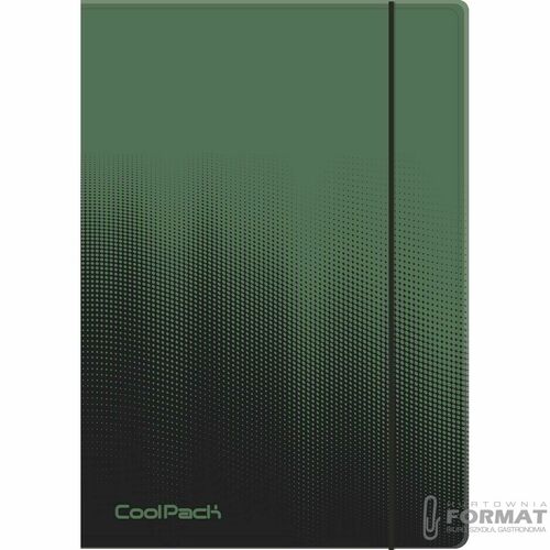 Teczka na dokumenty A4 CoolPack zielone ombre 2