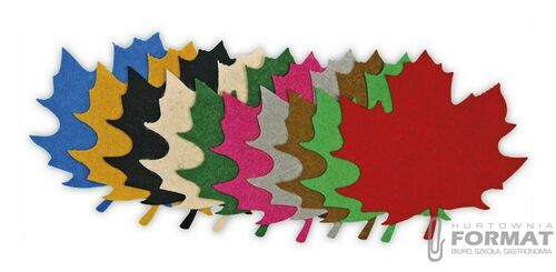 Ozdoba filcowa Titanum Craft-Fun Series Liscie klonu (3638) 2