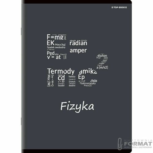 Brulion Top 2000 A5/80k kratka - Fizyka 2