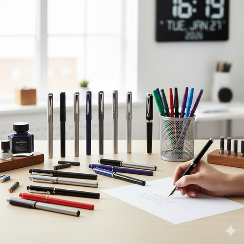 Długopisy i pióra