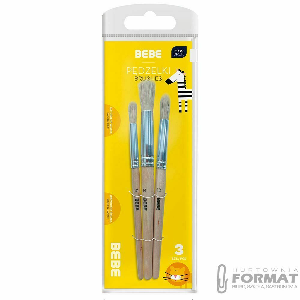 Pędzel Interdruk BB KIDS JUMBO (5902277345882) 1