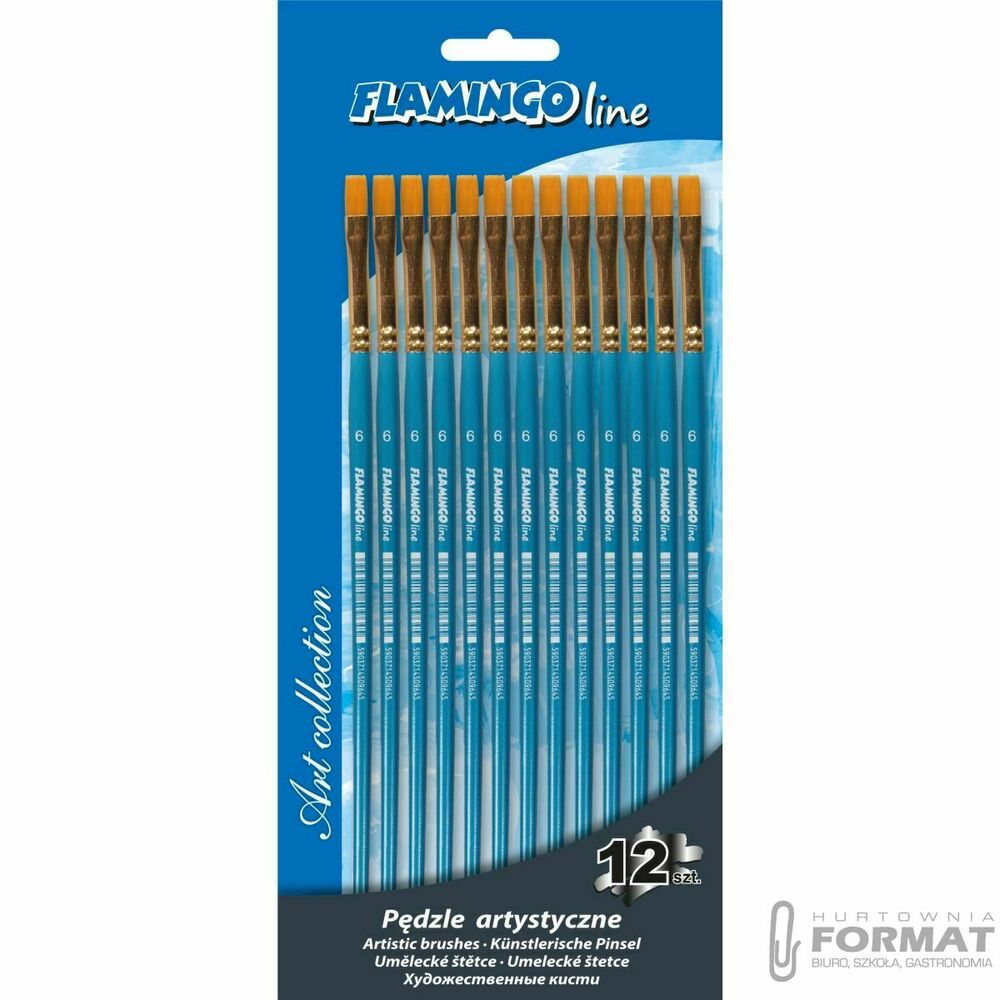 Pędzel Flamingo Line nr 6 1