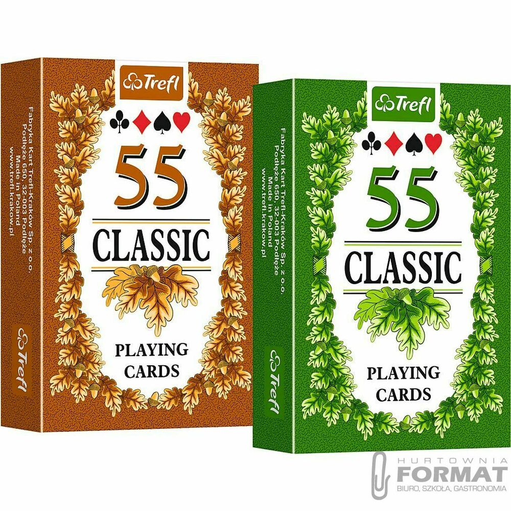 Karty Trefl Classic 55 sztuk 1