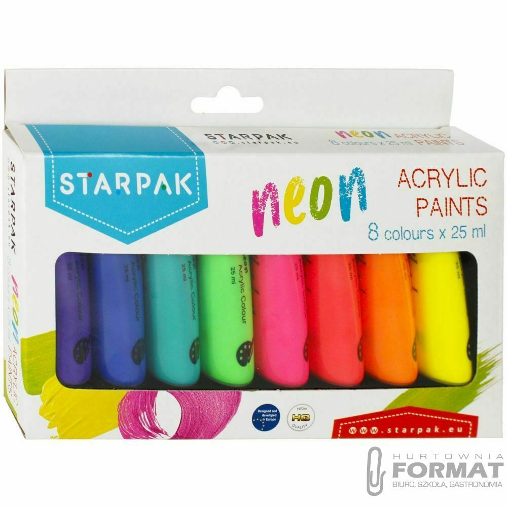 Farba akrylowa Starpak kolor: mix (484981) 1