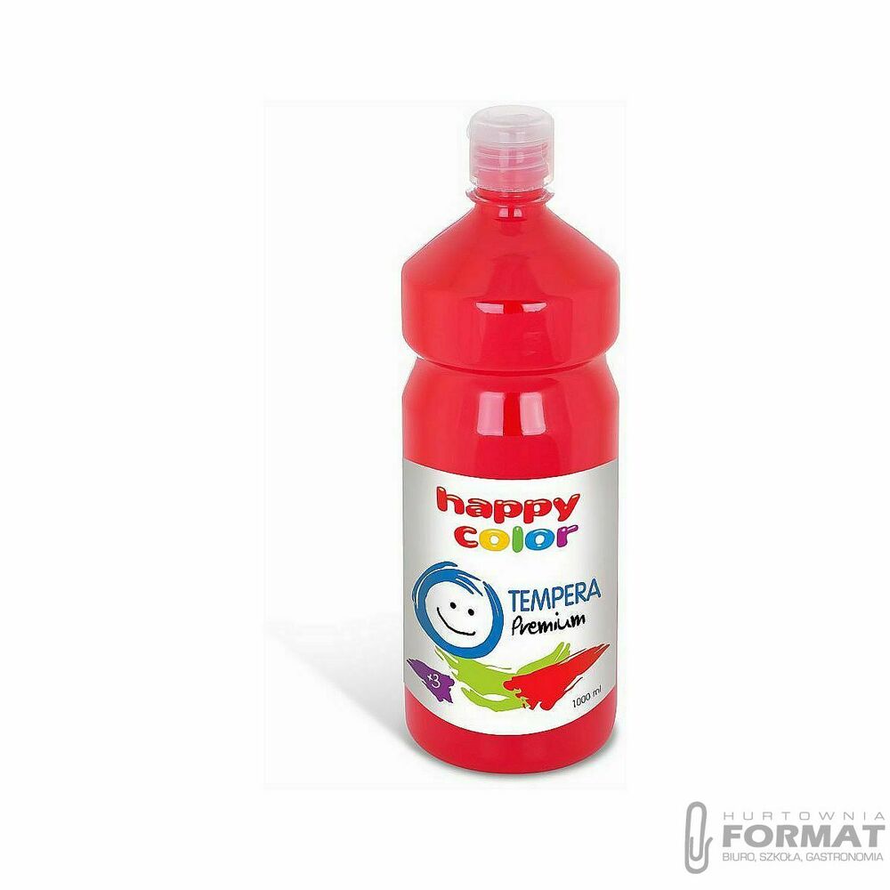 FARBA TEMPERA PREMIUM 1000ML POMARAŃCZ 42 HAPPY 1