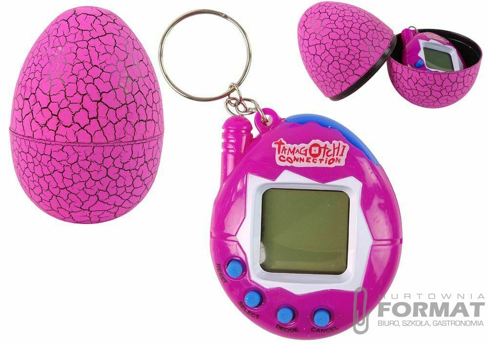 Gra elektroniczna Lean Tamagotchi w Jajku Gra Elektroniczne Zwierzątko Różowe (13408) 1