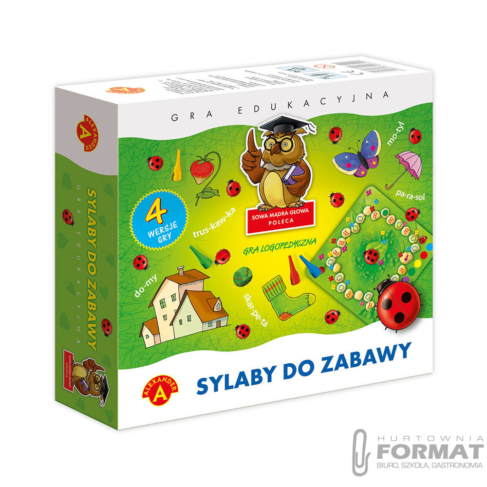 Alexander Sowa Mądra Głowa - Sylaby Do Zabawy 1