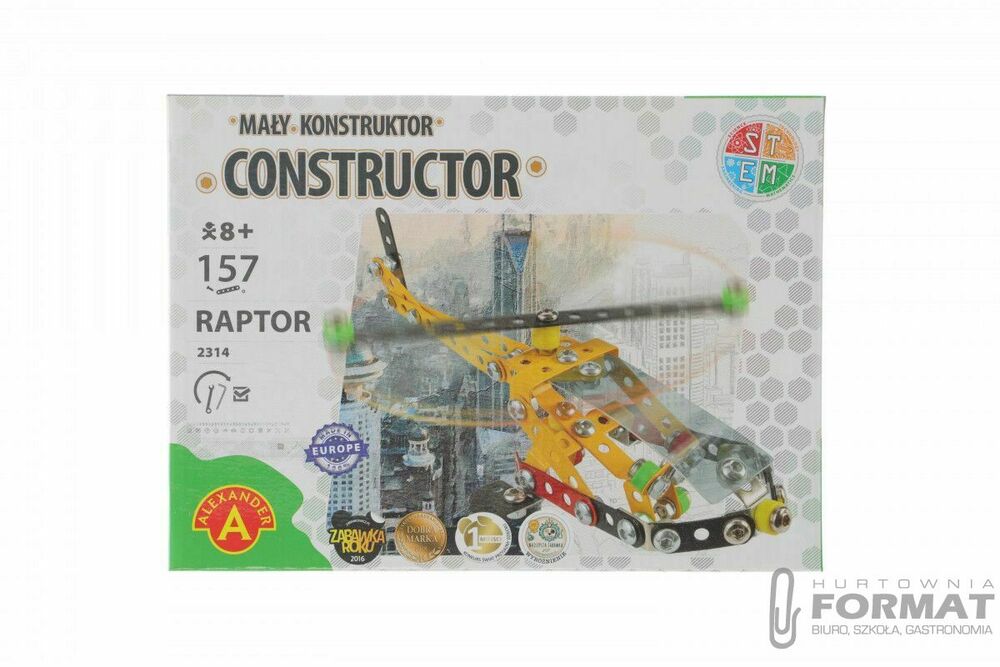 Gra edukacyjna Alexander Raptor Mały konstruktor 1