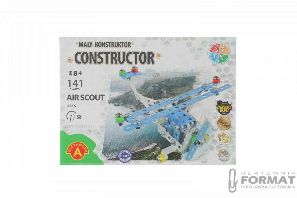 Gra edukacyjna Alexander airscout Mały konstruktor 1