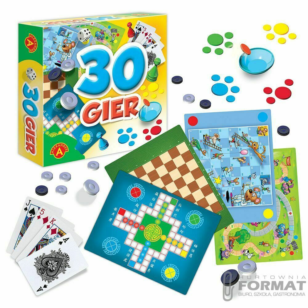 Gra edukacyjna Alexander 30 gier 1