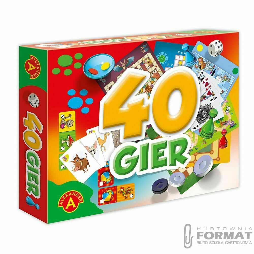 Gra edukacyjna Alexander 40 gier 1