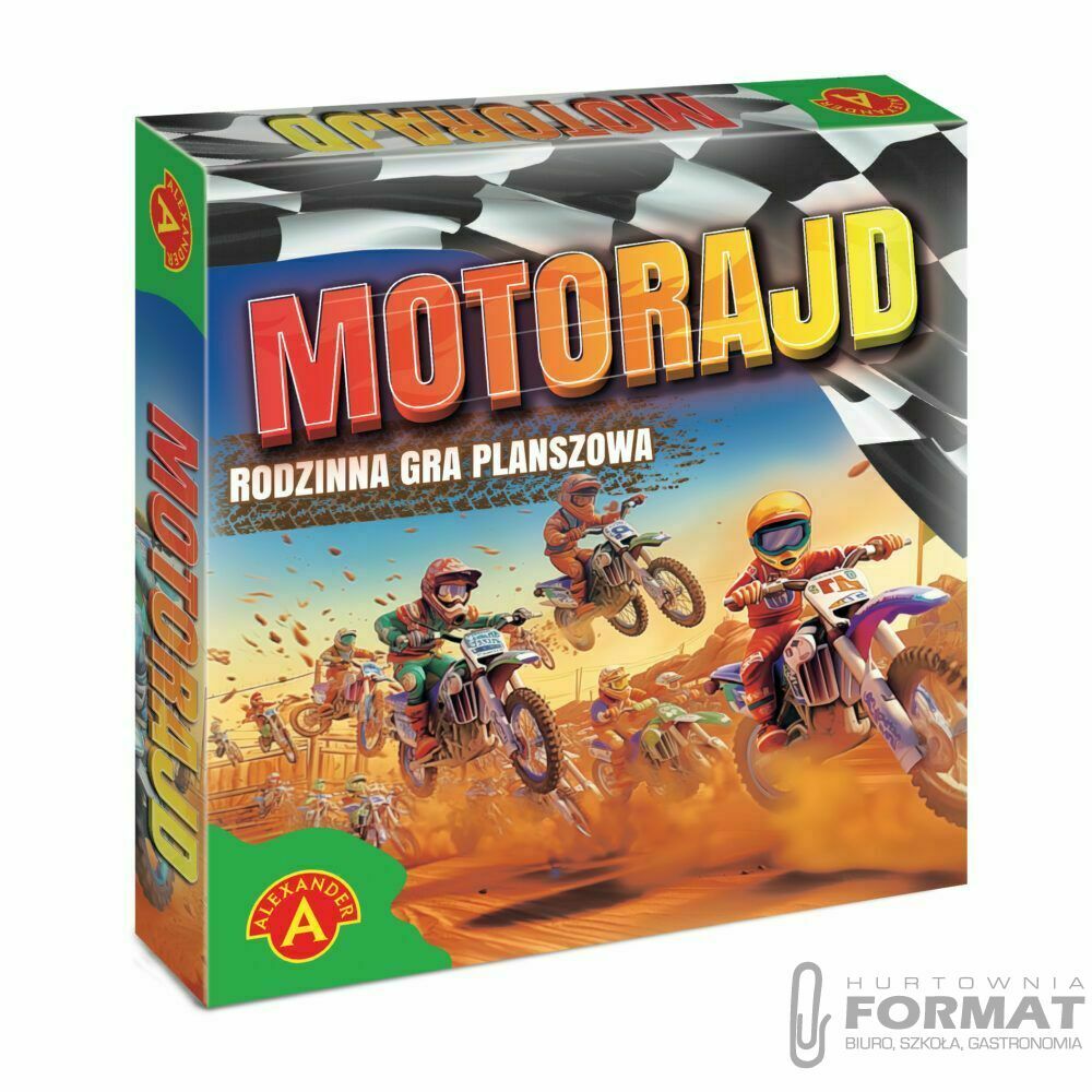 RODZINNA GRA PLANSZOWA - MOTORAJD 1