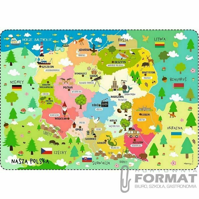 Podkład na biurko Henry Polska mix PVC PCW (5907222713693) 1