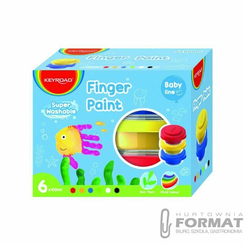 Farba do malowania palcami Keyroad (KR972330) 1