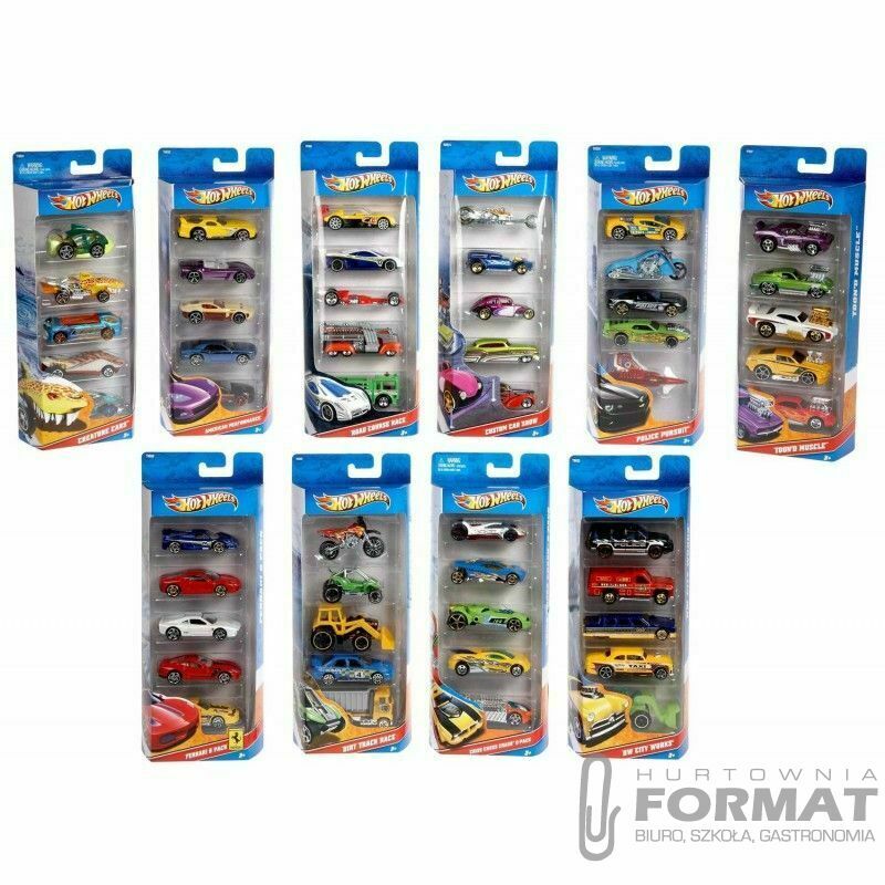 Samochód Hot Wheels kpl.5 szt. (W2638) 1