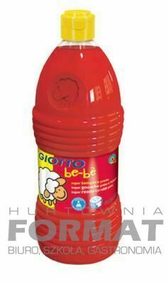 Farba tempera Giotto Be-Be kolor: czerwony 1000ml 1 kolor. (467508) 1