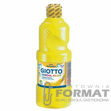 Farba tempera Giotto kolor: żółty 500ml (535302) 1