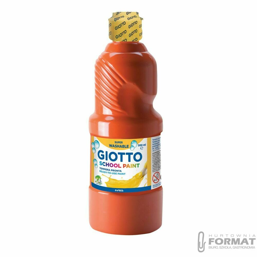 Farba tempera Giotto kolor: czerwony 500ml 1 kolor. (535308) 1