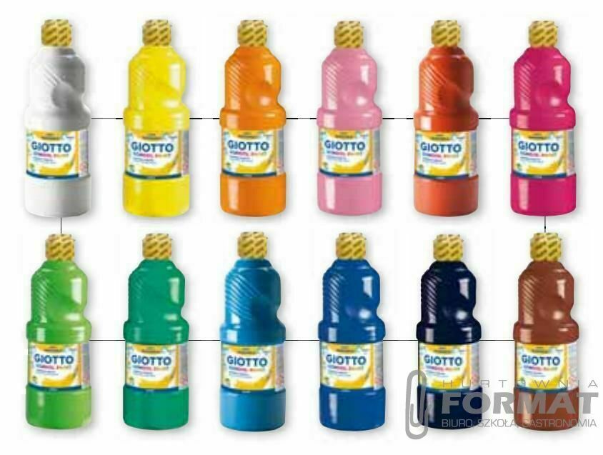 Farba tempera Giotto kolor: zielony 500ml 1 kolor. (535312) 1
