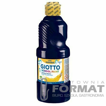 Farba tempera Giotto kolor: czarny 500ml (535324) 1