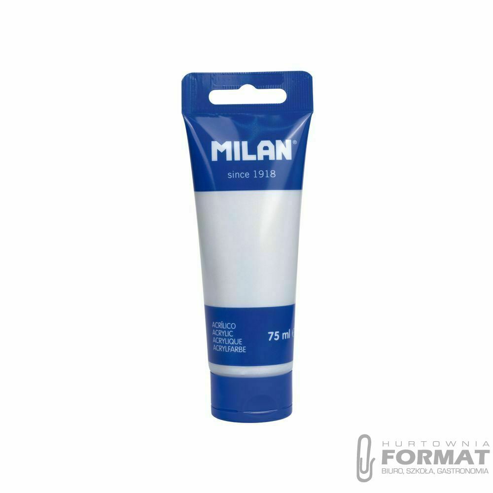 Farba akrylowa Milan srebrna 75ml (101791) 1