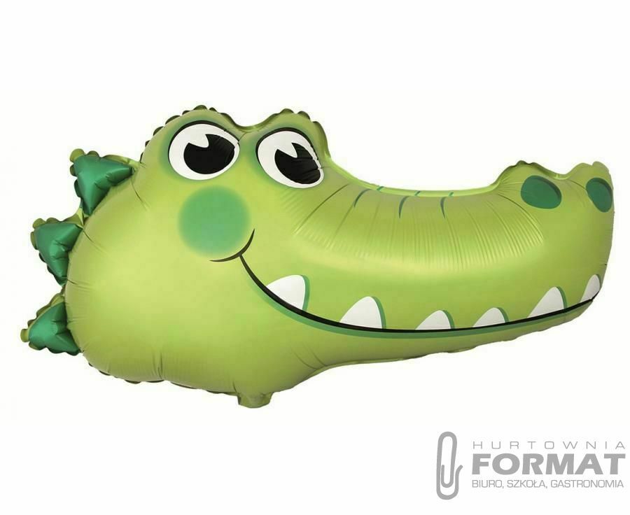 Balon foliowy 24" FX - Krokodyl (głowa), pakowany 1