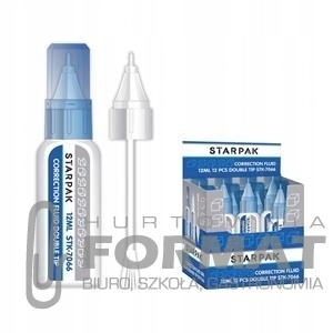 Korektor w piórze z podwójną końcówką 12 ml 1