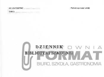 DZIENNIK BIBLIOTEKI A4 MEN I/8 02175 1