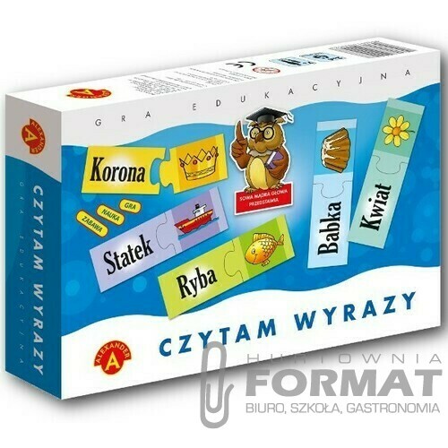 PUZZLE CZYTAM WYRAZY 0479 1