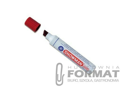 SNOWMAN MARKER JUMBO CZERWONY 600 1