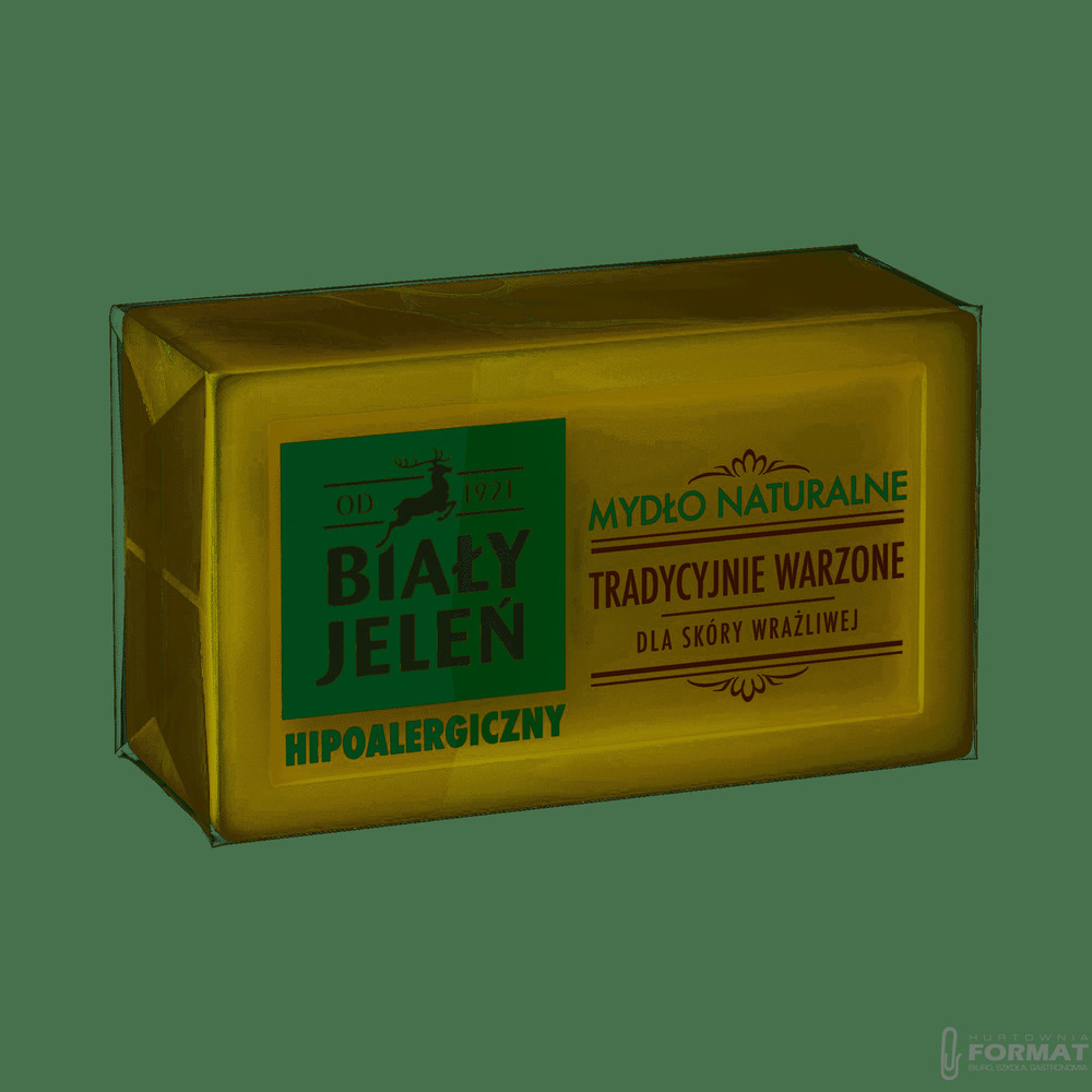 MYDŁO BIAŁY JELEŃ KOSTKA 150G 1