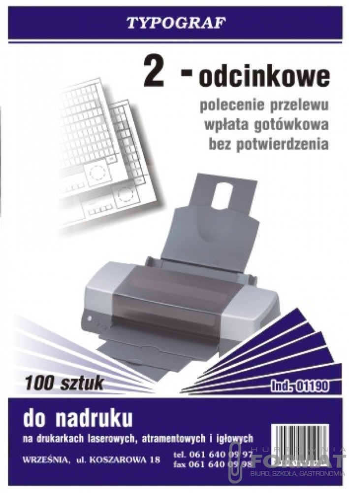 POLECENIE PRZELEWU 2 ODC. BEZ POTWIERDZENIA 01190 1
