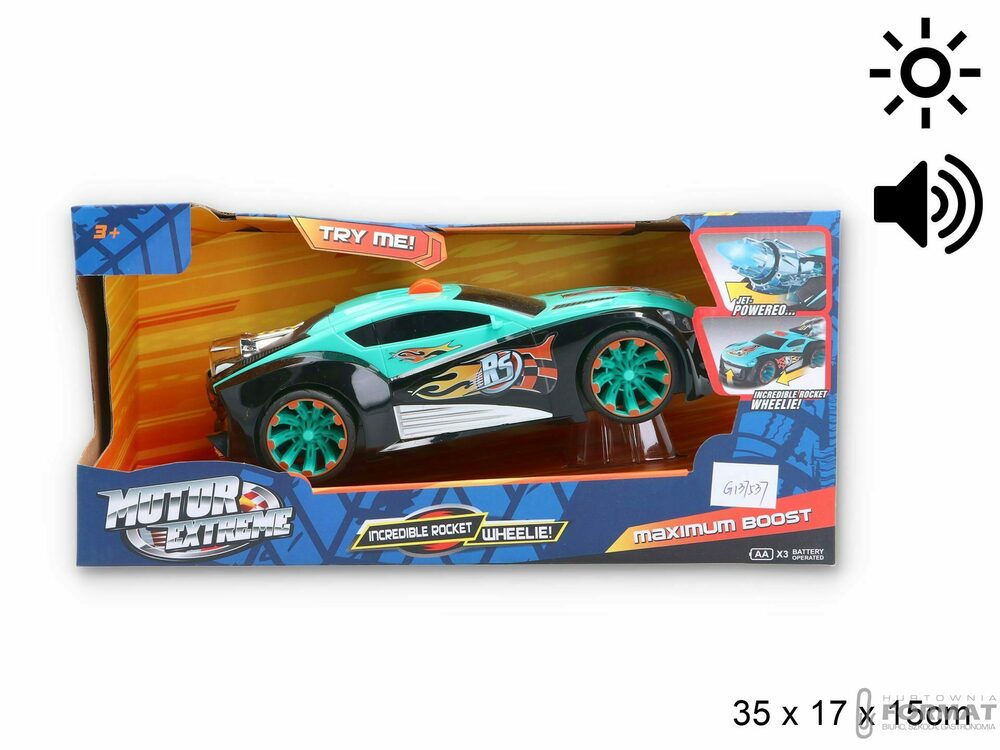 AUTO NA BATERIE ŚWIATŁO DŹWIĘK 1