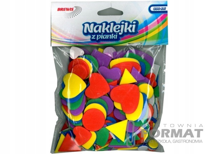 Naklejki z pianki PVC14 Figury 1