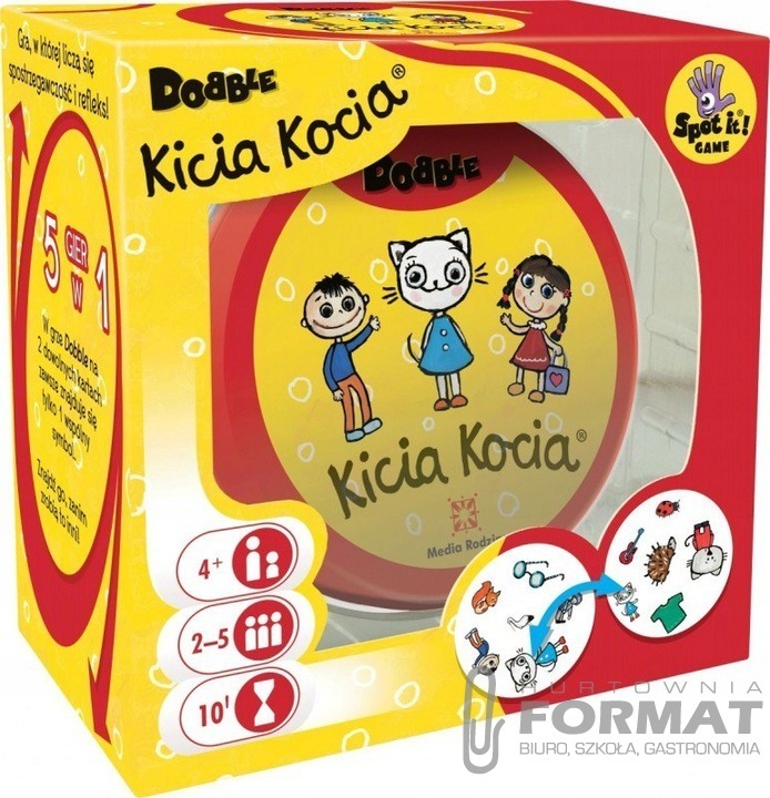 Dobble Kicia Kocia gra REBEL 1
