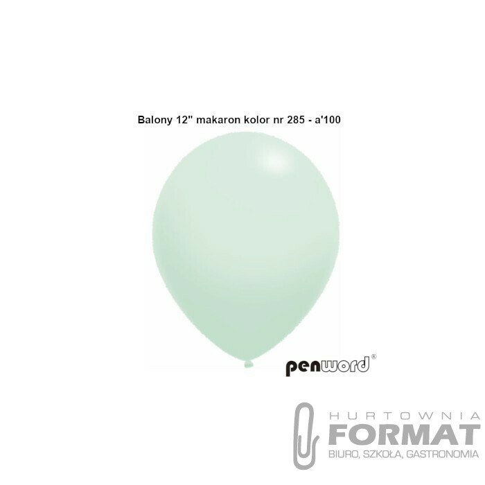 BALONY 12" MAKARON KOLOR NR 285 - a'100 1