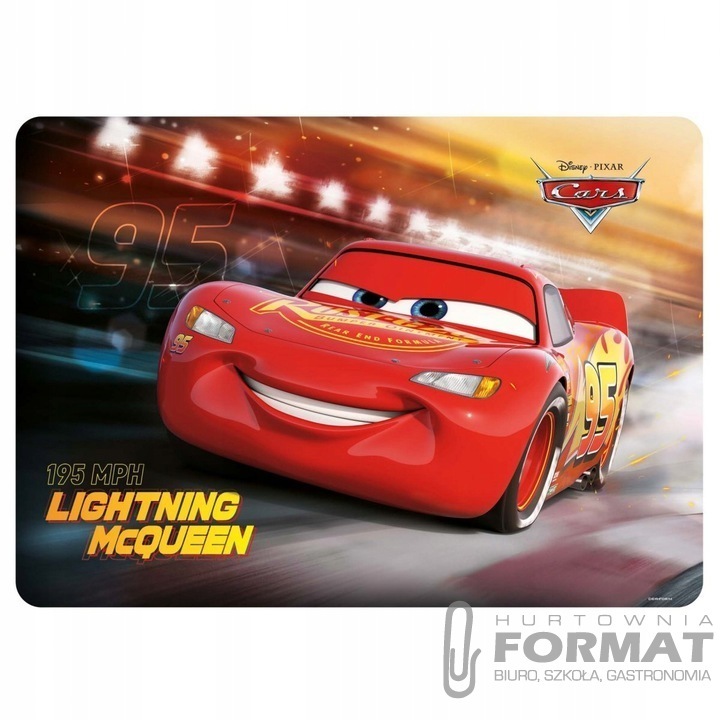 Derform Podkładka laminowana Cars 1