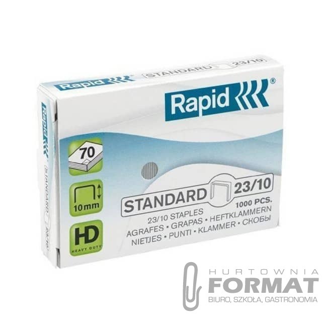 Zszywki Rapid 23/10 Standard 1