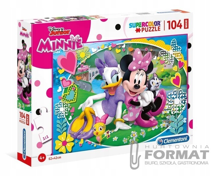 Clementoni Puzzle 104el Maxi Minnie 23708 1