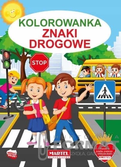 Kolorowanka Znaki Drogowe 1