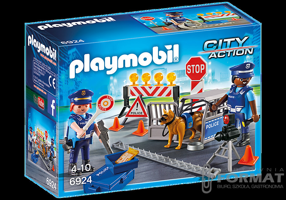 Playmobil 6924 Blokada Policyjna 1
