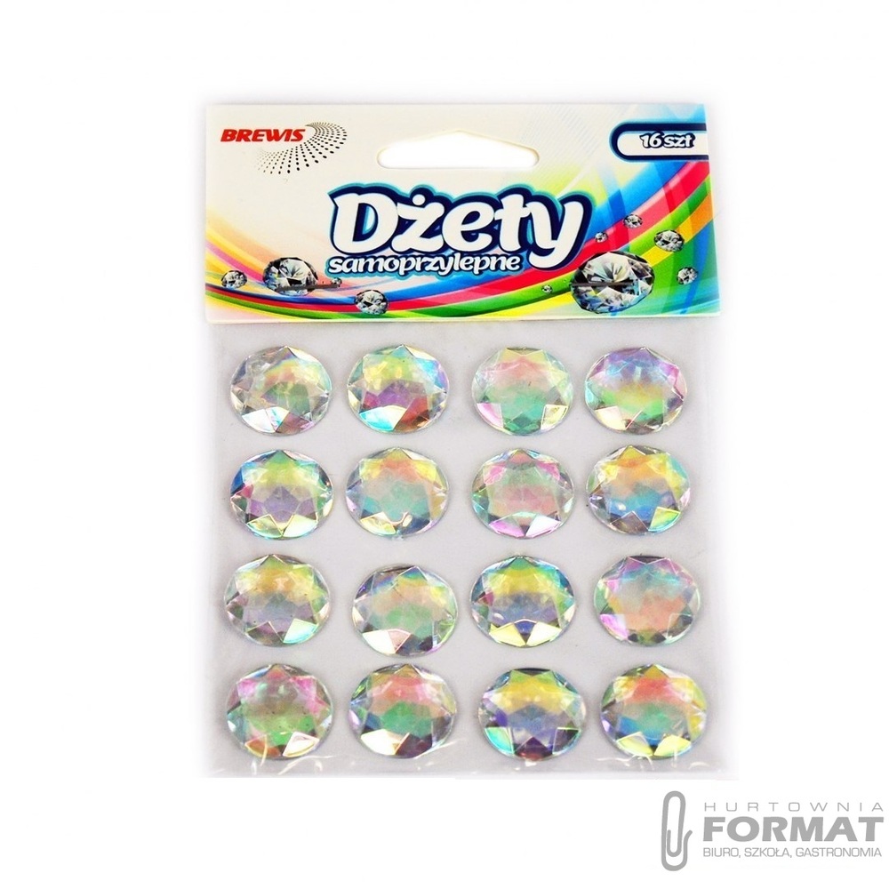 Dżety samoprzylepne DSO1 Opalizujące 16 szt. 1